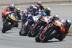 Start of the German MotoGP