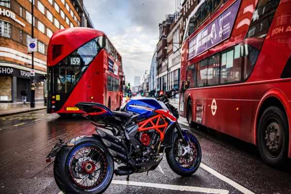 mv agusta london buses dragster